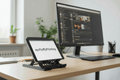 Tablet Stand – Low-Profile, Sturdy & Desk-Ready