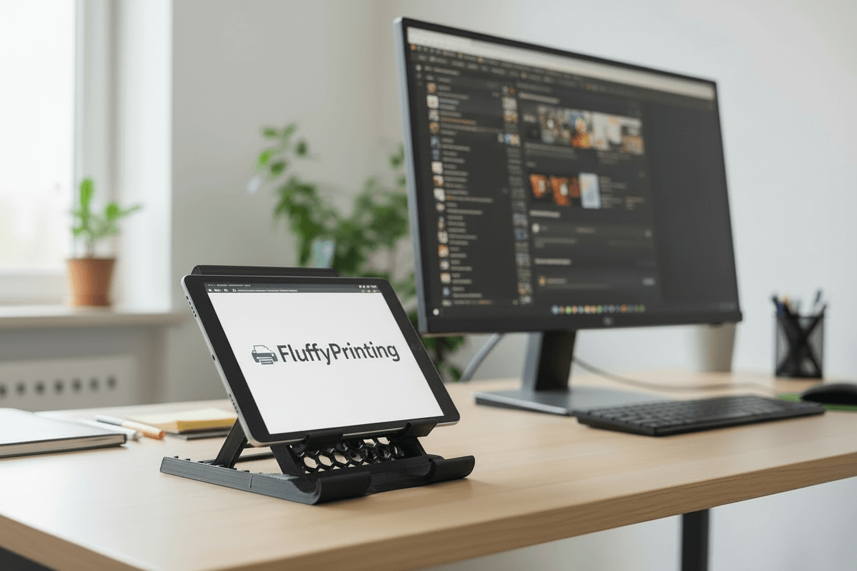 Tablet Stand – Low-Profile, Sturdy & Desk-Ready