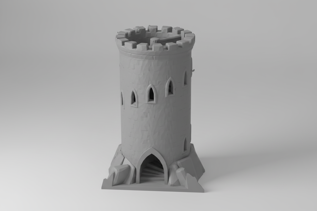 Dungeons and Dragons Dice Tower