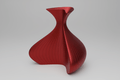 Modern Silk-Finish Decorative Vase